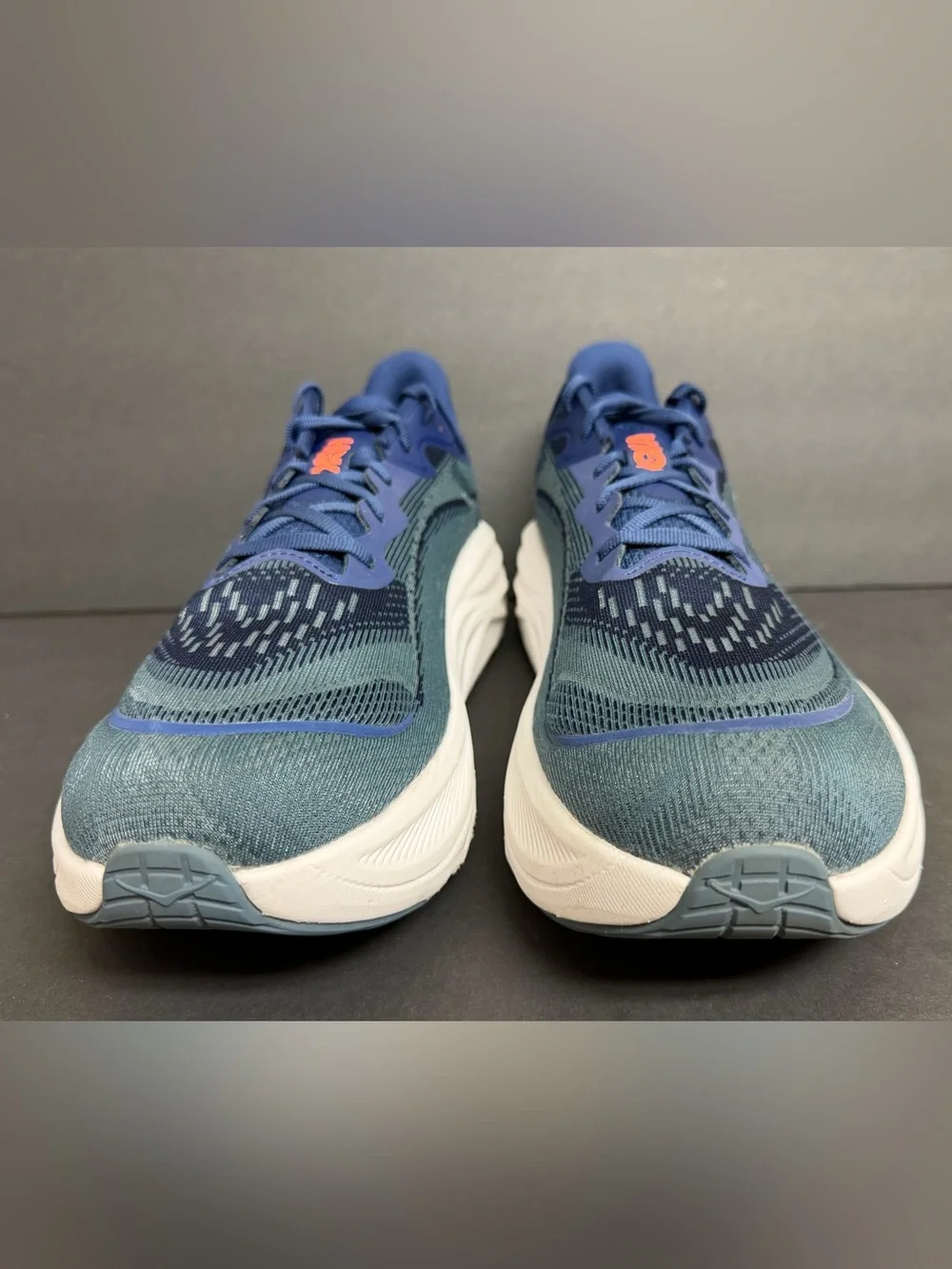 Hoka One One Skyflow Shoes Mens 13 2E Wide Varsity Navy Running BARELY WORN